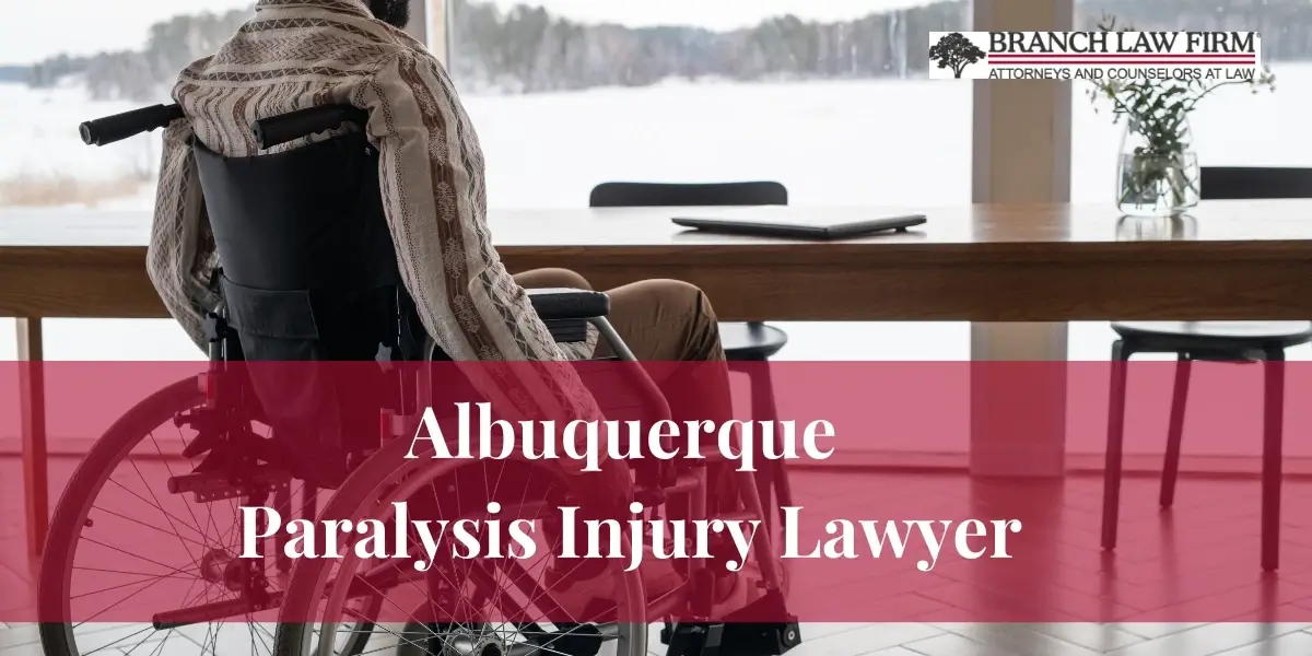 Albuquerque Paralysis Injury Lawyer